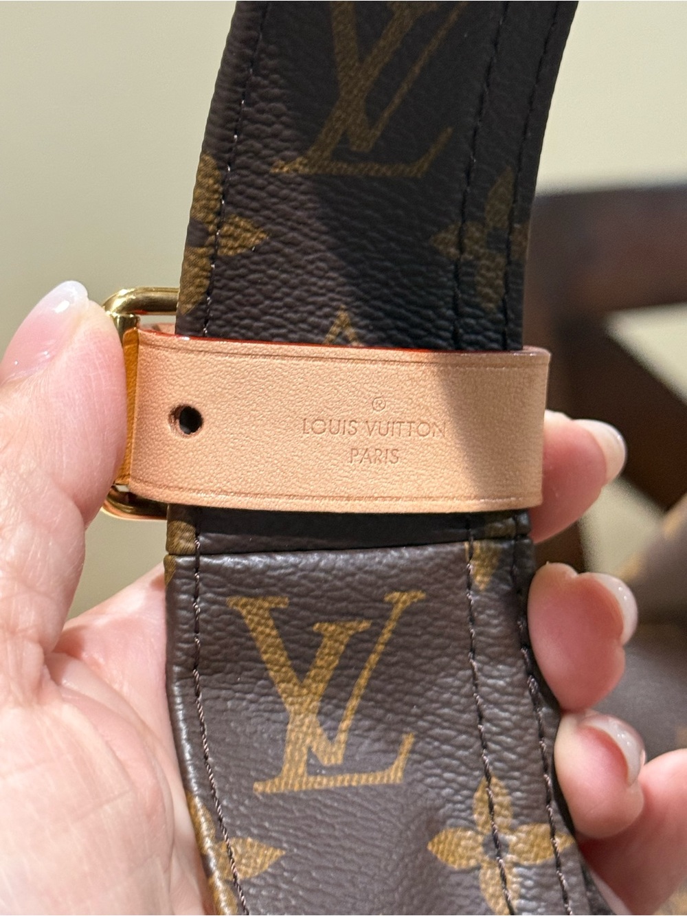 Louis Vuitton Monogram Canvas Hobo Shoulder Bag in Brown and Natural - Picture 16 of 16